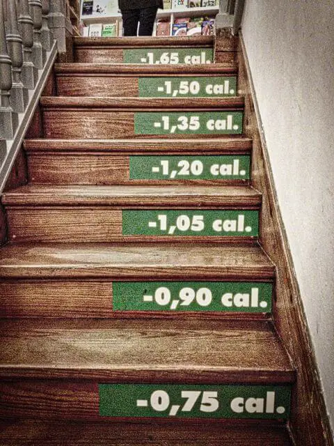 Stairs That Count Calories