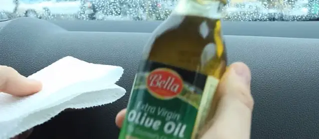 Use Olive Oil for cleaning