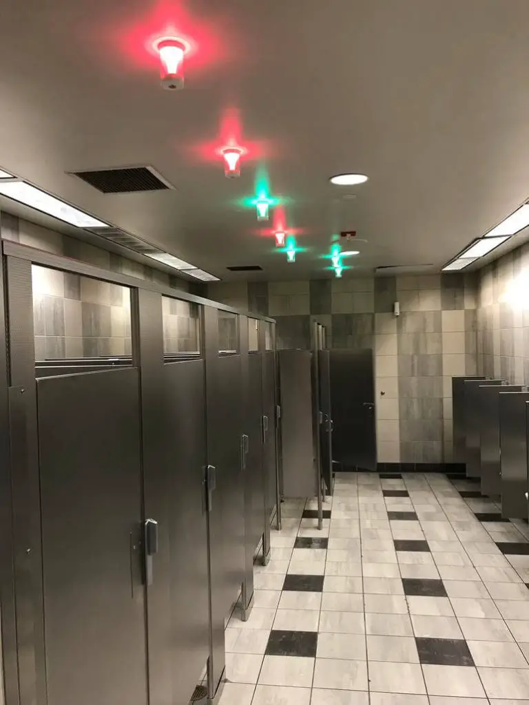 Stall Lights in Bathrooms