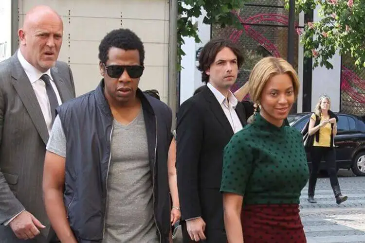 Beyonce et Jay Z - Coût annuel des gardes du corps : 4 millions de dollars