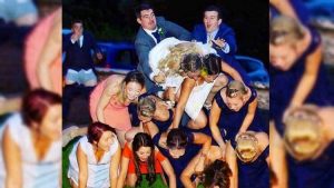 Funny wedding day incidents captured on camera